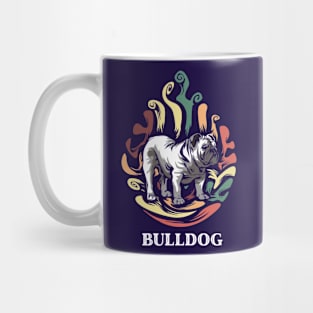 Bulldogs | Retro design for Dog Lovers Mug